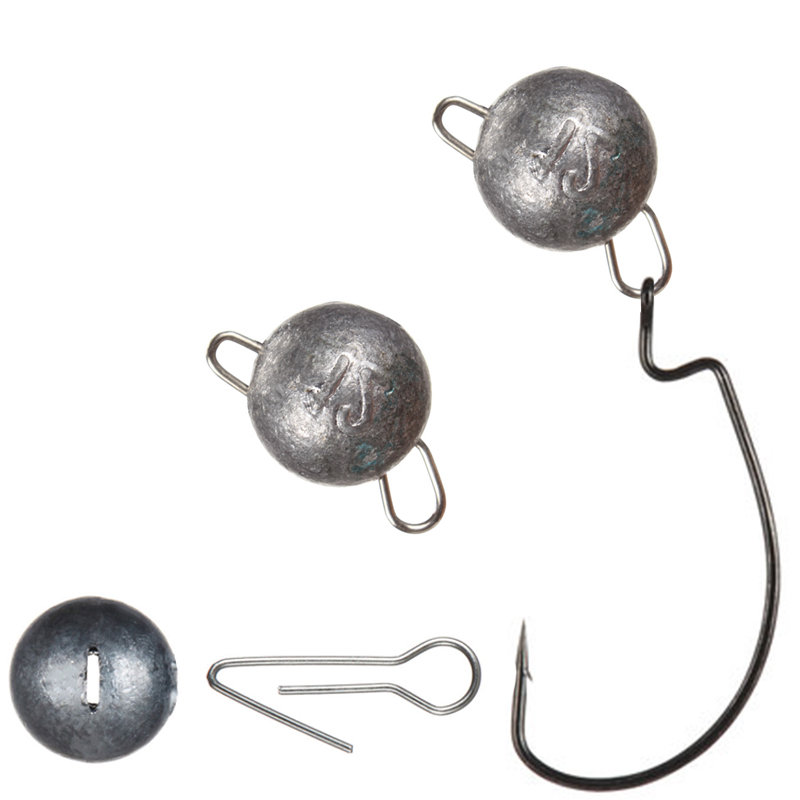 Fishing Lure Jig - Simpleyi-Poids en plomb avec tête de