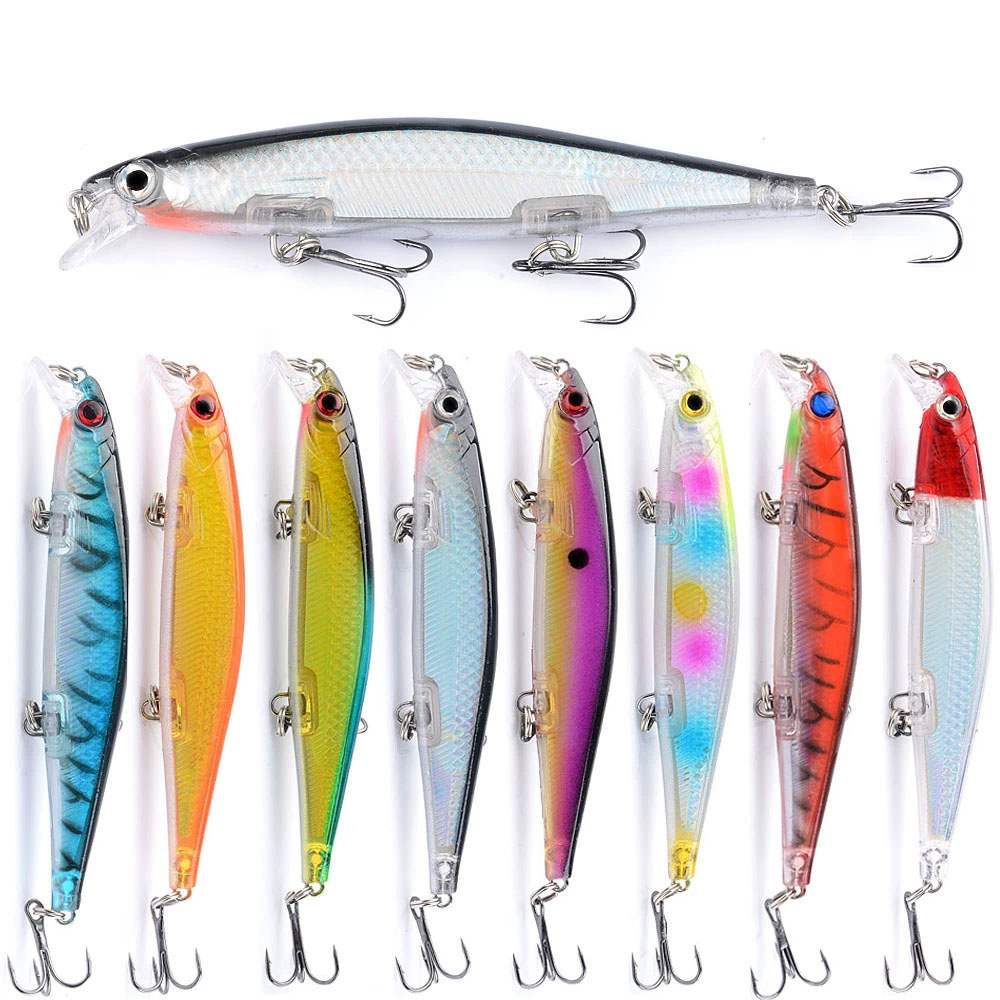 Fishing Lure Jerkbait - 1pc Laser coulant méné leurre de