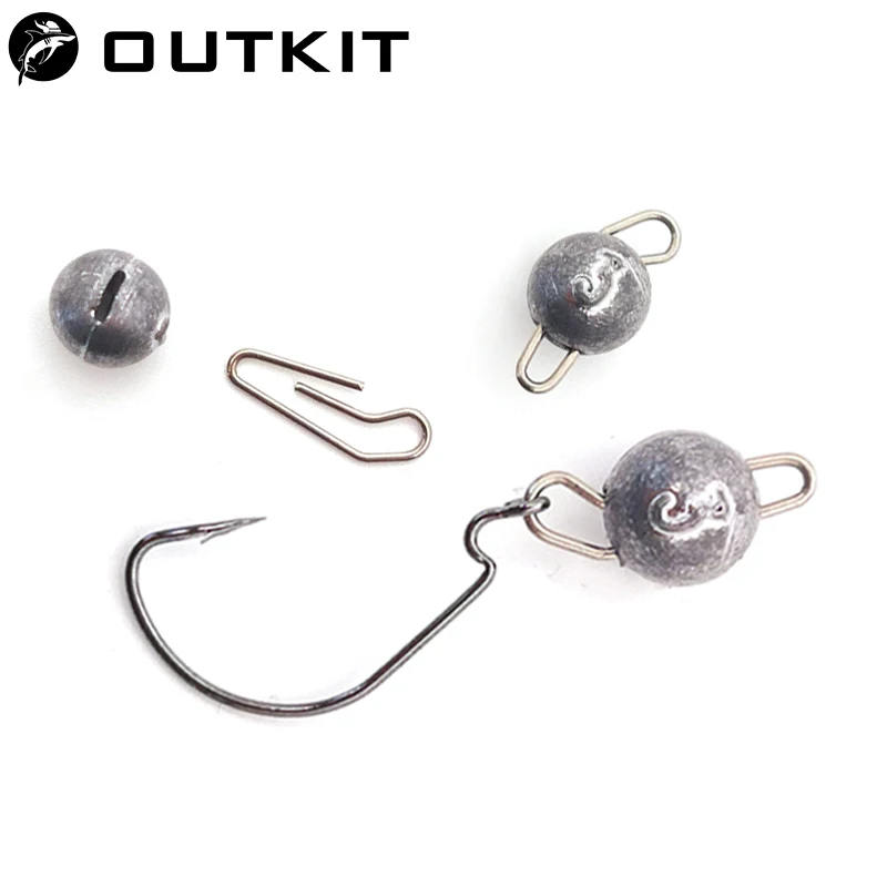 Fishing Lure Accessories - OUTKIT – lot de 10 crochets