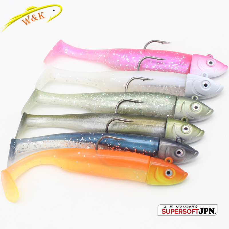 Fishing Lure Buzzbait - 2 ENSEMBLES d'appâts souples à queue