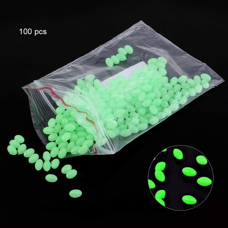 100 pcs/lot ovale nuit lumineu - Fishing Lure Topwater avis et prix