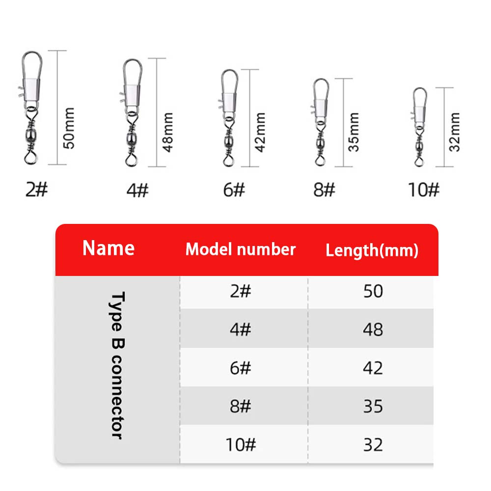 JSFUN 50 pièces connecteur de  - Fishing Lure Accessories avis et prix