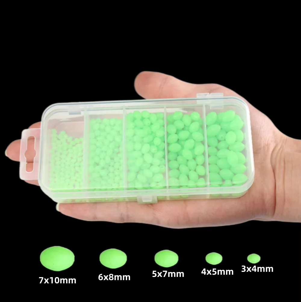 375 pièces/ensemble Perles rig - Fishing Lure Soft Plastic avis et prix