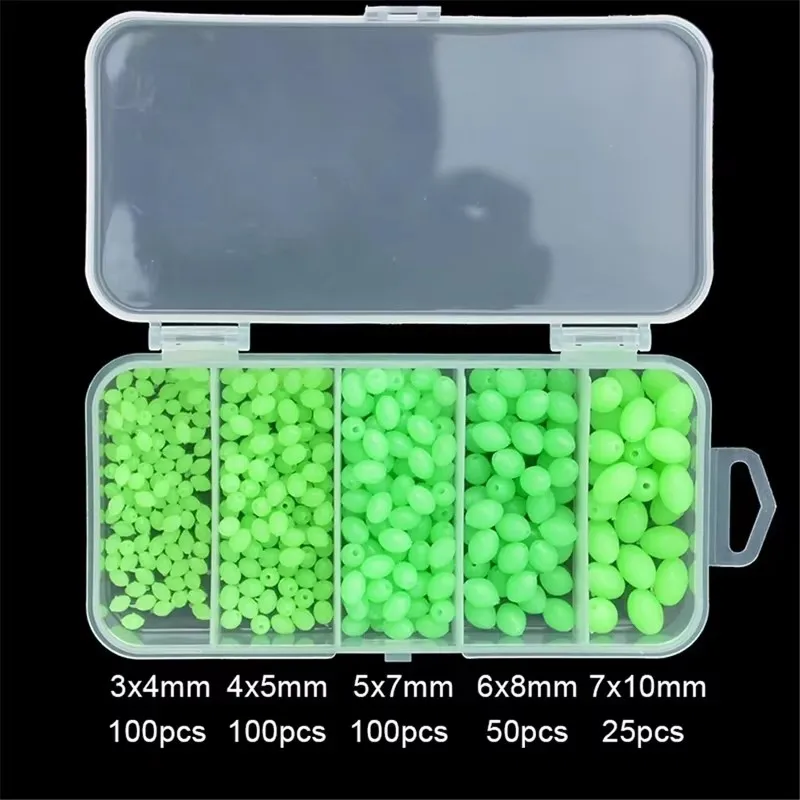 375 pièces/ensemble Perles rig - Fishing Lure Soft Plastic avis et prix