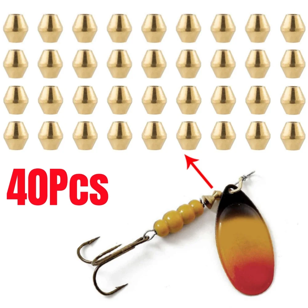 40 pièces bricolage leurre en  - Fishing Lure Spinnerbait avis et prix