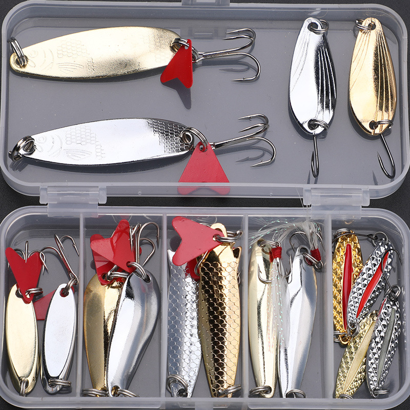 Kit de leurres de pêche 16 piè - Fishing Lure Spinnerbait avis et prix