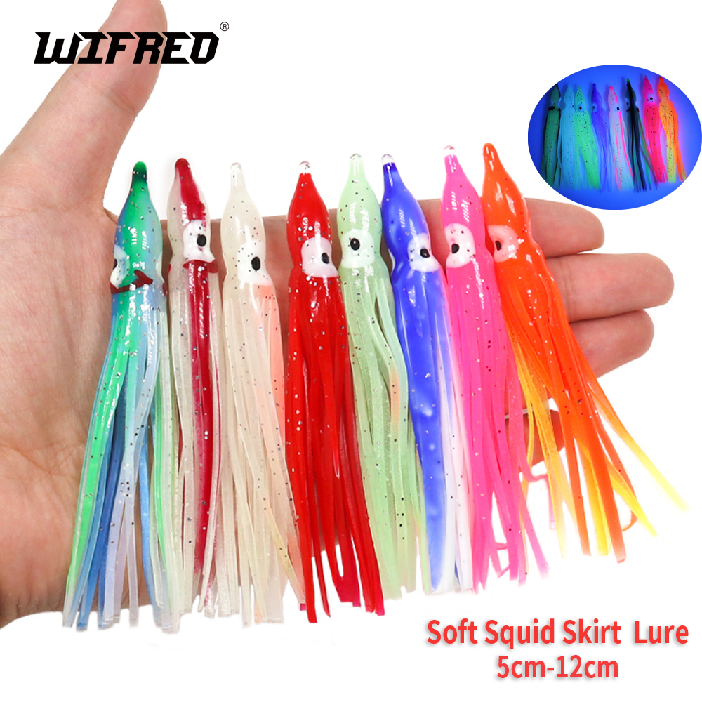 Wifreo caoutchouc calmar jupe  - Fishing Lure Buzzbait avis et prix