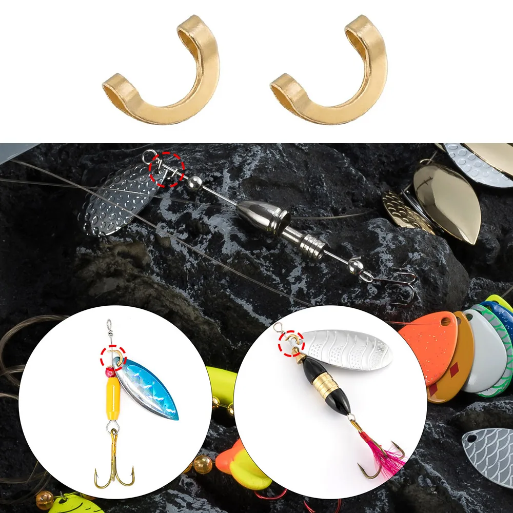 Clips d'appâts en acier inoxyd - Fishing Lure Spinnerbait avis et prix